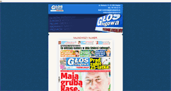 Desktop Screenshot of glosglogowa.pl