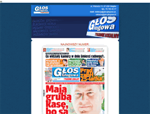 Tablet Screenshot of glosglogowa.pl